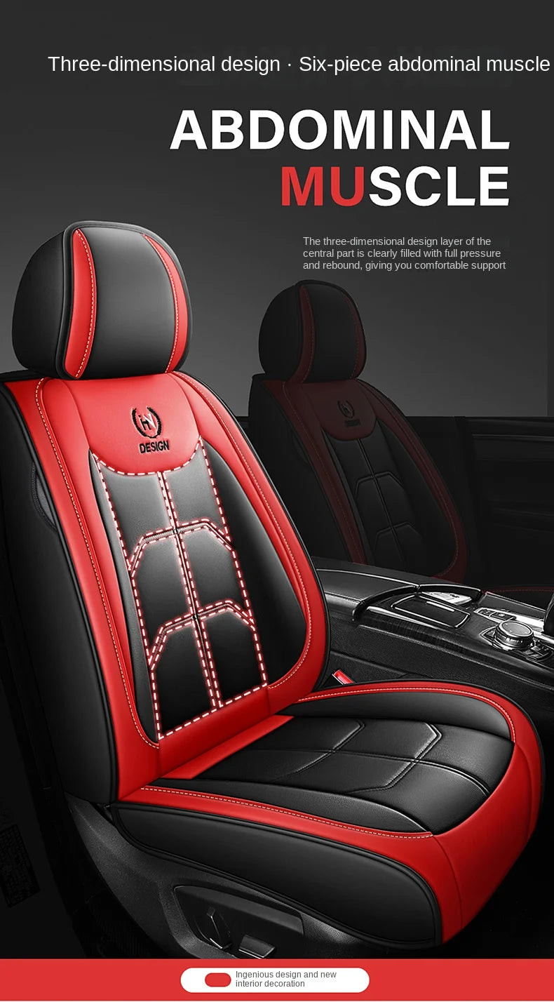 1 PC universal PU leather car seat cover for AUDI All car models A3 Sportback A1 A4 A5 A6 A6L A7 A8 A8L interior Accessories