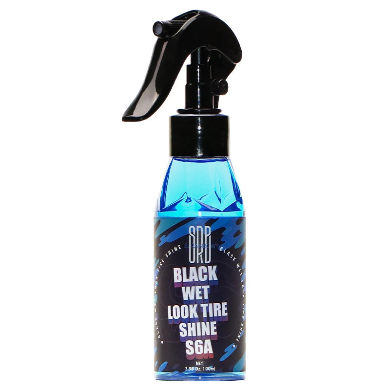 Black Wet Look Tire Shine Dressing,for a Whole New Level of Shine and Depth of Black,Safe for Cars,Trucks,Motorcycles,RVs & More