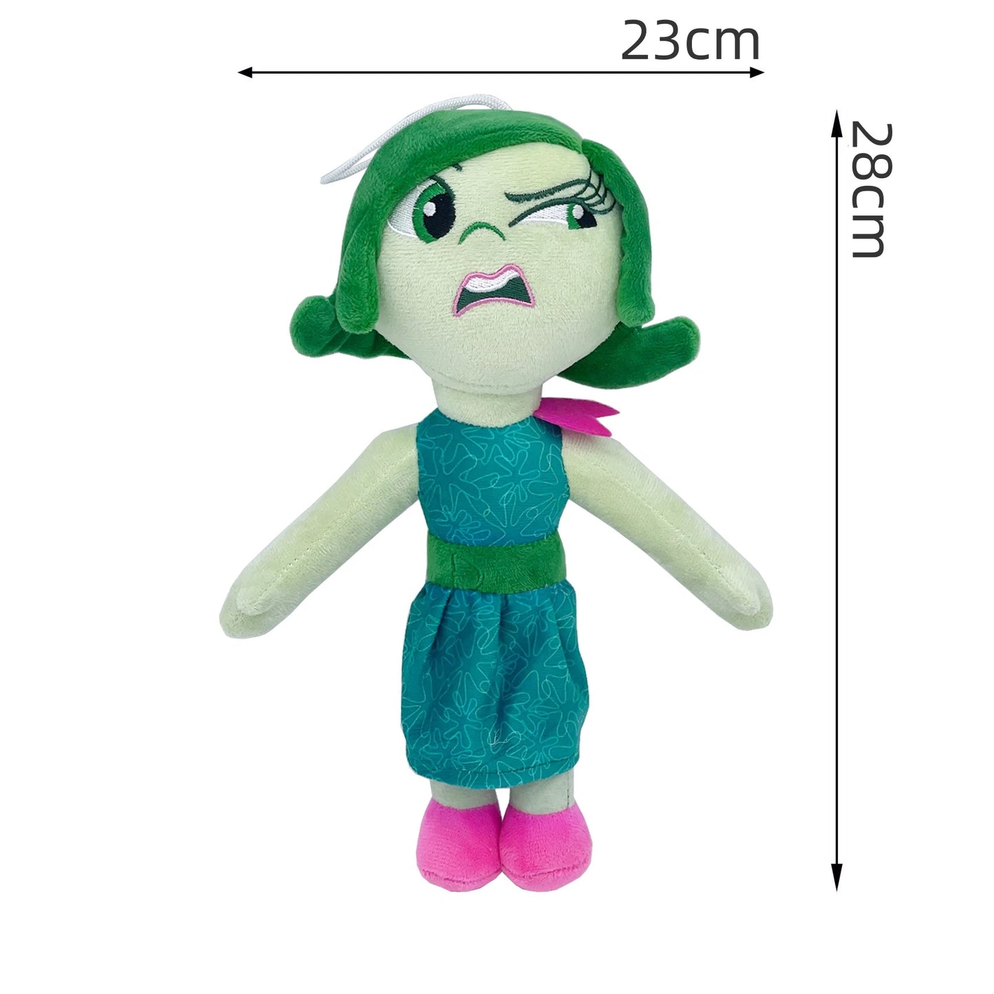 Inside Out 2 Plush Toys Anxiety Embarrassment Envy Ennui Cute Cartoon Plushie Dolls Soft Stuffed Anime Toys Kids Birthday Gift