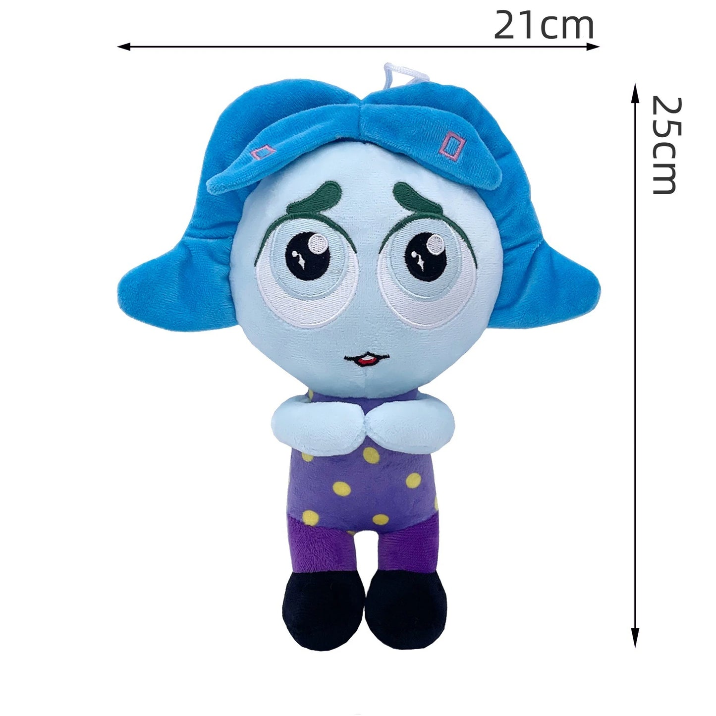 Inside Out 2 Plush Toys Anxiety Embarrassment Envy Ennui Cute Cartoon Plushie Dolls Soft Stuffed Anime Toys Kids Birthday Gift