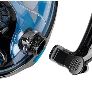 Diving Tank with Snorkel Mask 0.5L Mini Scuba Portable Lungs Oxygen Cylinder Full Face Diving Mask Underwater Breath System