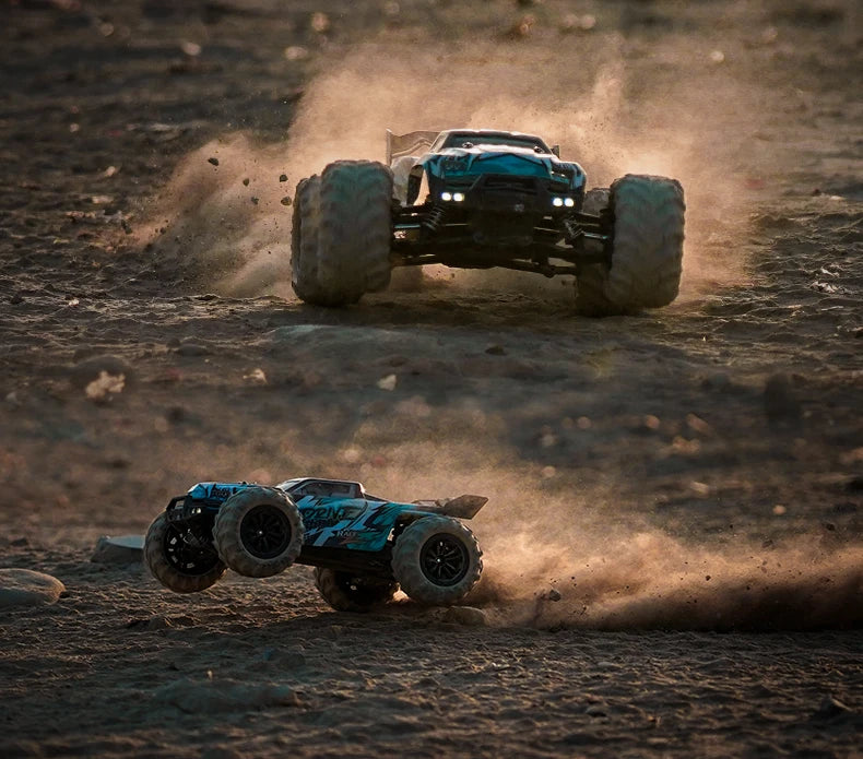 1:16 70km/h Brushless RC Car With LED Light 4WD Remote Control Cars High Speed Drift Monster Off Road Truck VS Wltoys 144001 Toy